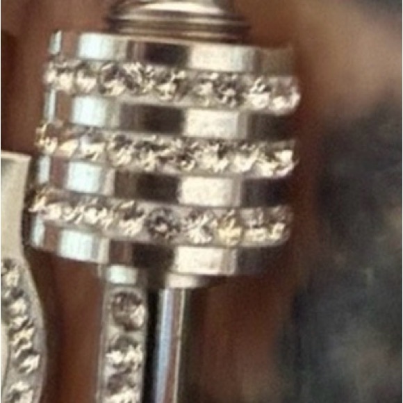 Anthropologie Silver and crystal Bracelet - Picture 2 of 4